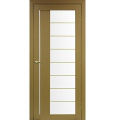 Дверь деревянная межкомнатная ТУРИН 524АСС Молдинг SG Орех светлый